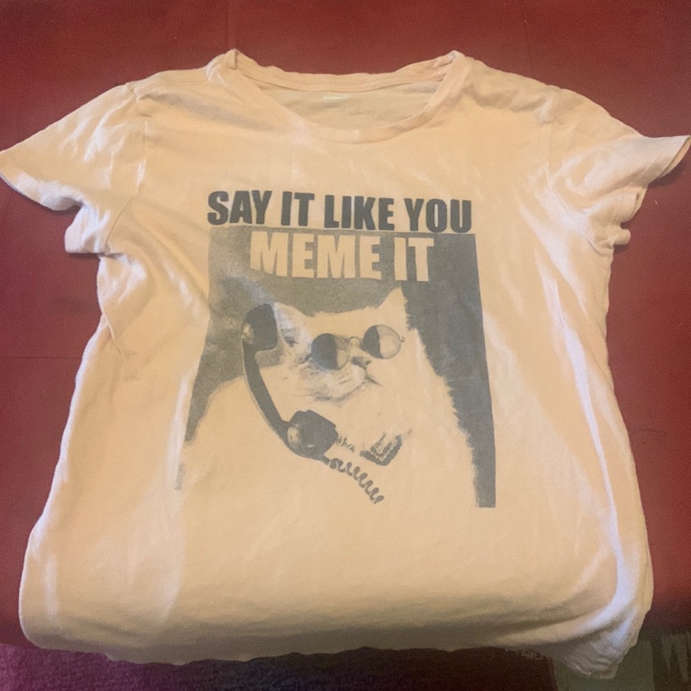 Cat meme t shirt
